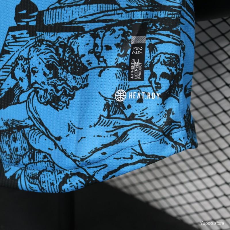 2023 Italy Special Blue Black kit - Player Version