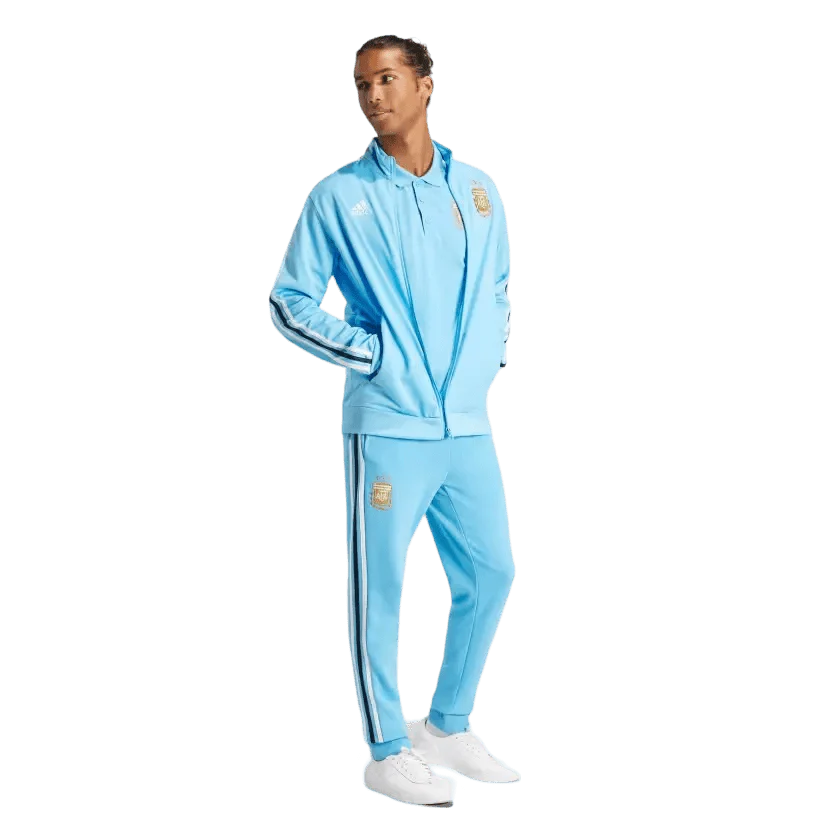 2024 Argentina Blue Full Zipper Jacket + Long Pants