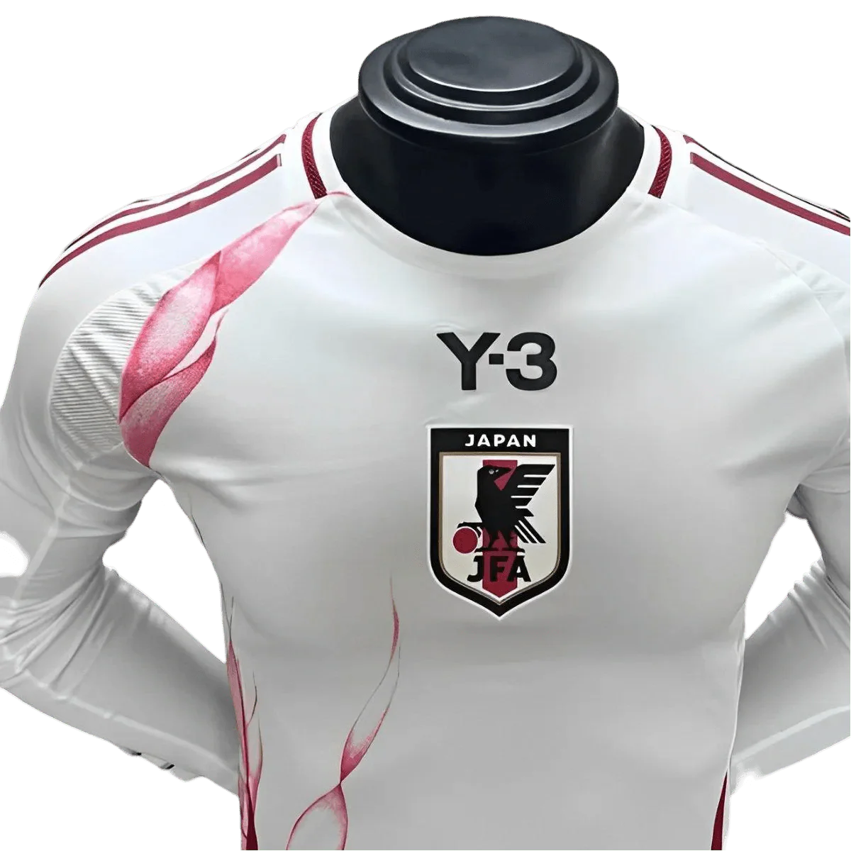 2024 JFA Y3 Japan Away White Jersey Long Sleeve