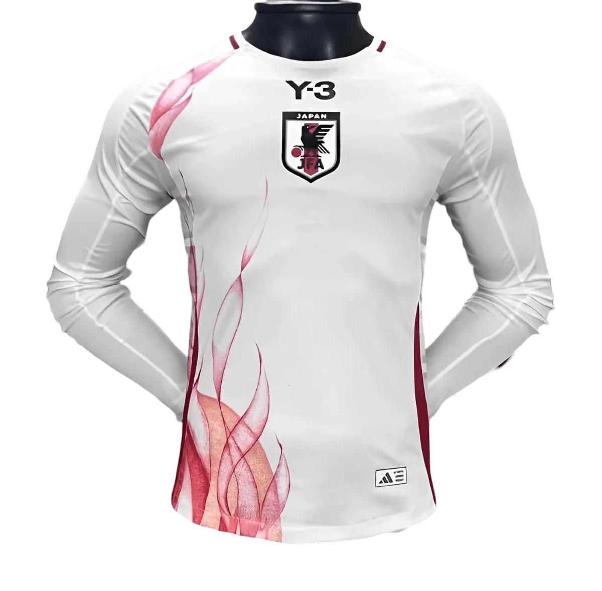 2024 JFA Y3 Japan Away White Jersey Long Sleeve