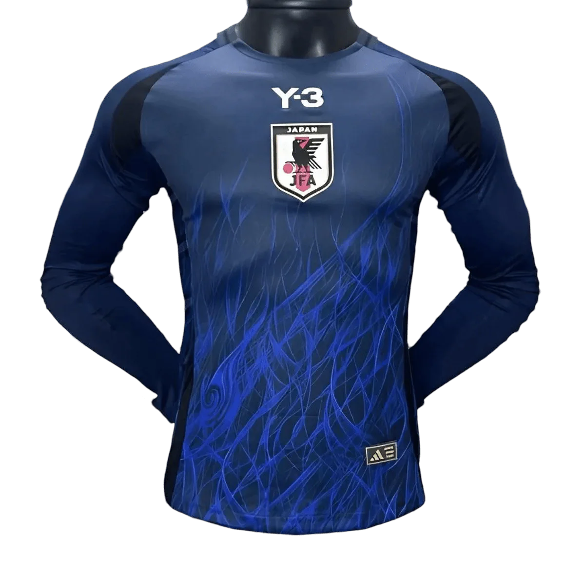 2024 JFA Y3 Japan Home Jersey Blue Long Sleeve