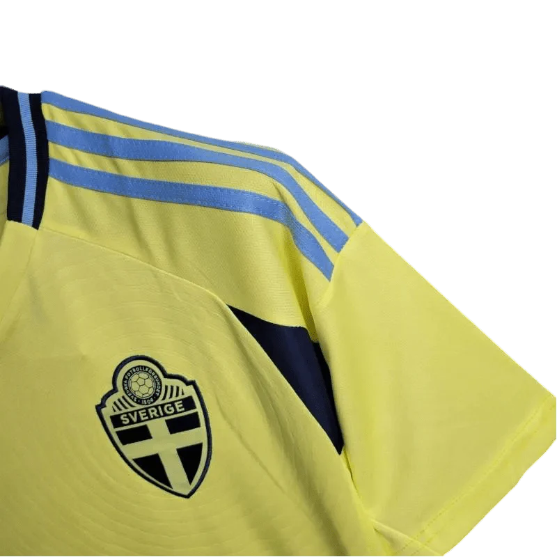 2024 Sweden Soccer Jersey Home - Fan Version