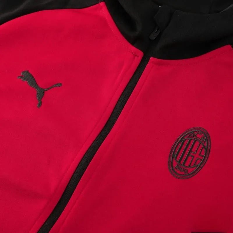 2024/2025 AC Milan Football Tracksuit Red & Black
