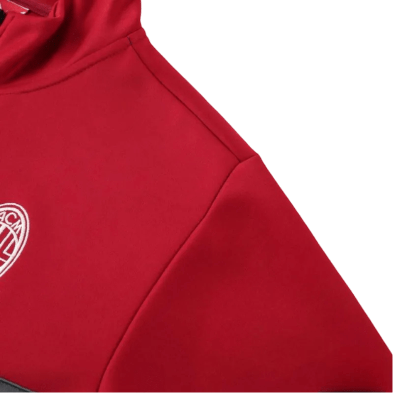 2024/2025 AC Milan Football Tracksuit Red Grey