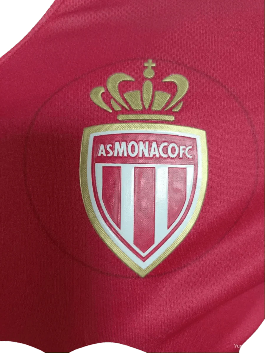 AS Monaco Jersey 2024/25 Home Player Version