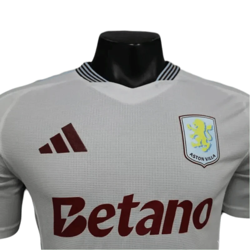 Aston Villa Jersey - 2024/25 Away Player Version White