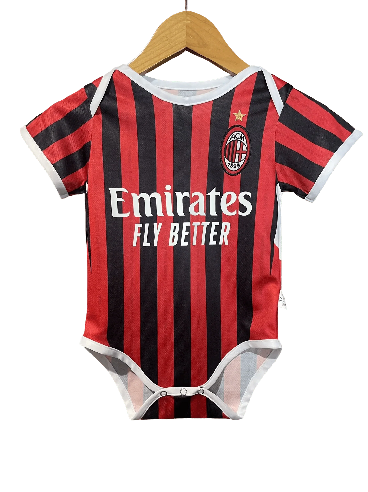 AC Milan Infant Home Kit - 2024/2025 Baby Jerseys