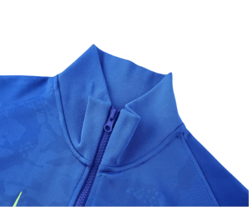 2024/2025 Barcelona Blue Full Zipper Jacket + Long Pants