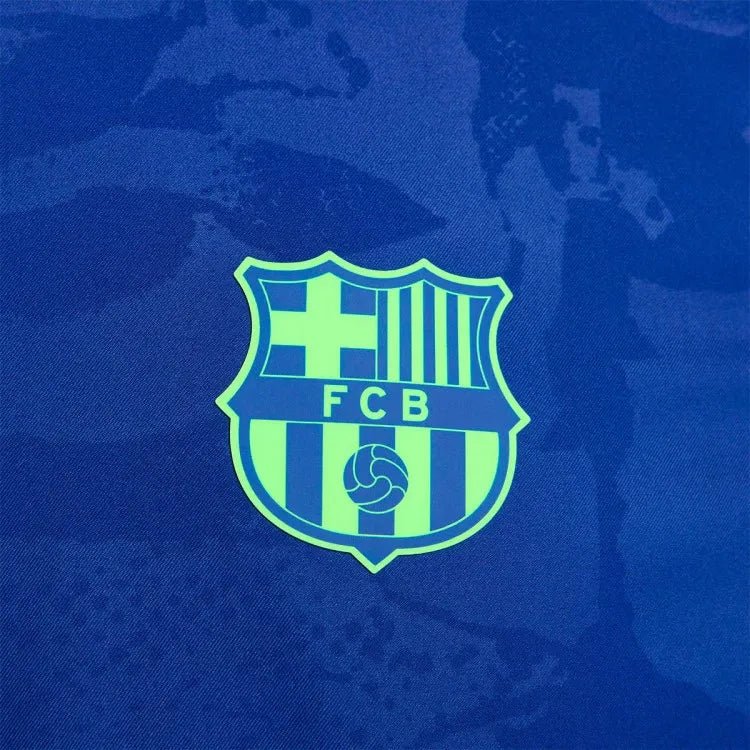 2024/2025 Barcelona Blue Full Zipper Jacket + Long Pants