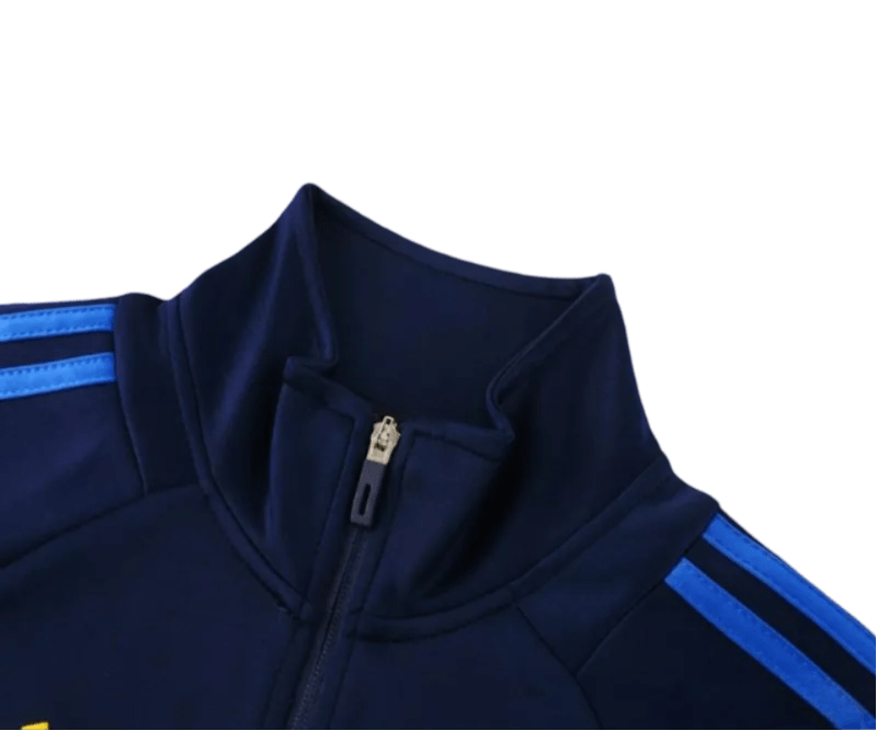 2024/2025 Boca Juniors Navy & Blue Full Zipper Jacket + Long Pants