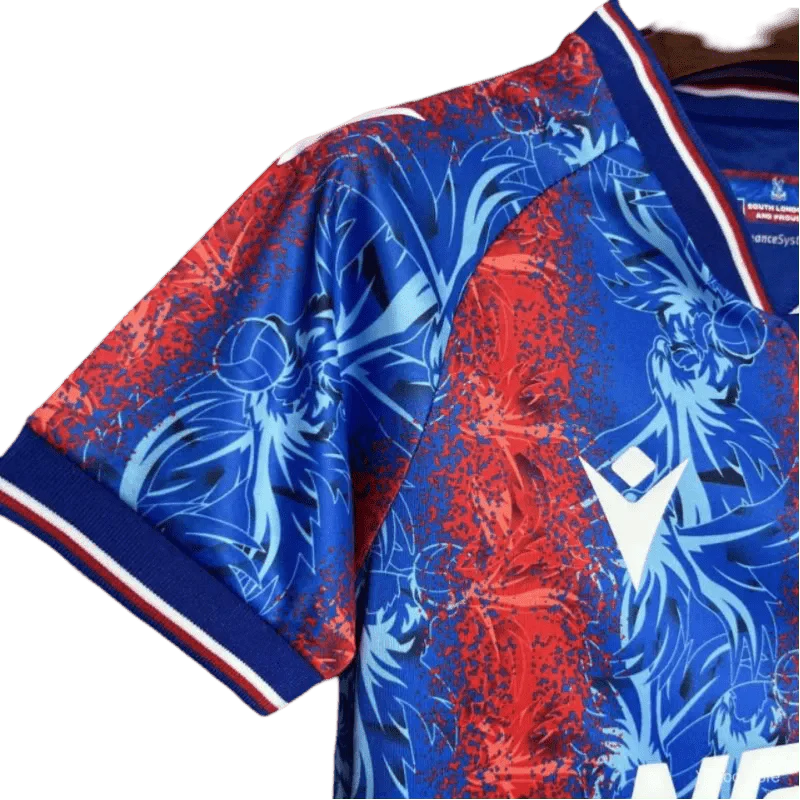 2024/2025 Crystal Palace Youth Jersey – Home Kids Jersey