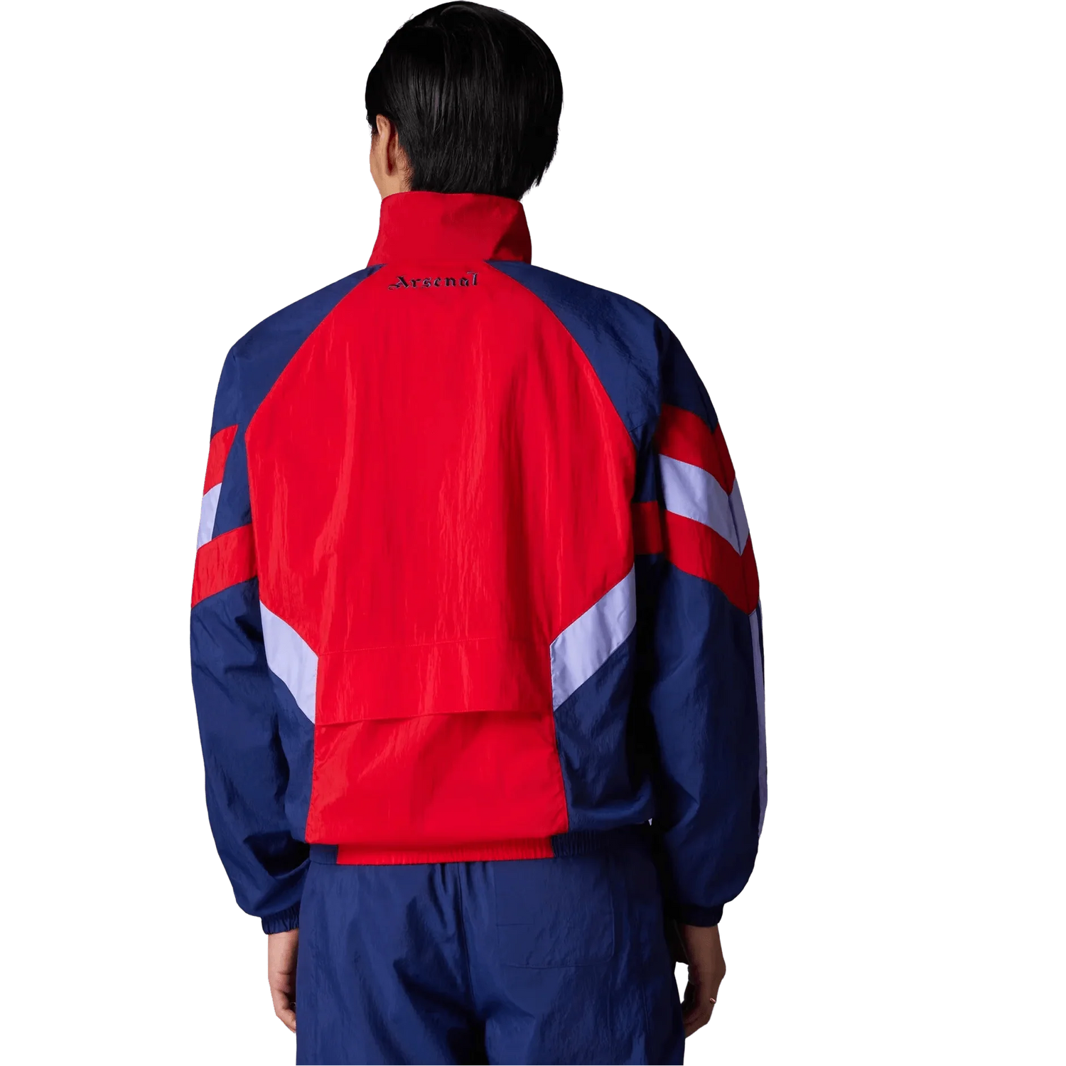 2024/2025 Highburry Blue & Red Full Zipper Jacket + Long Pants