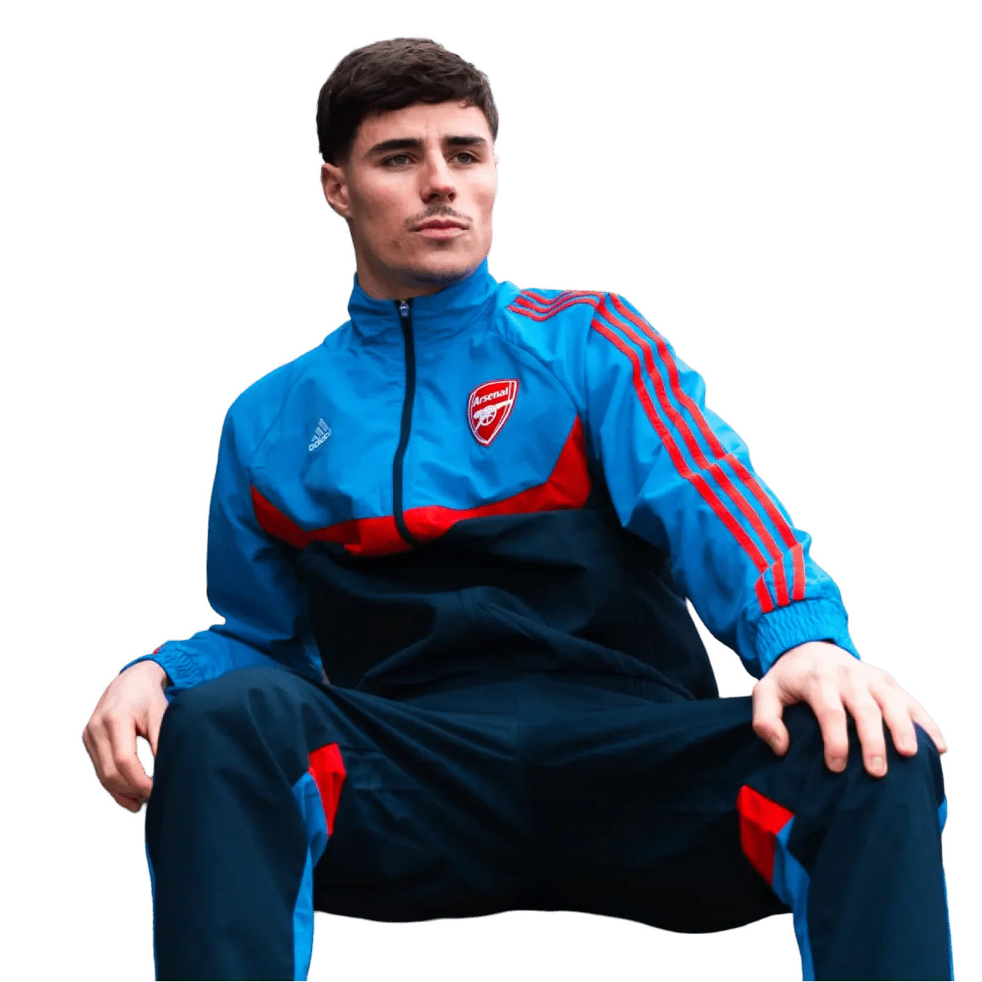 2024/2025 Highburry Football Tracksuit Black & Blue