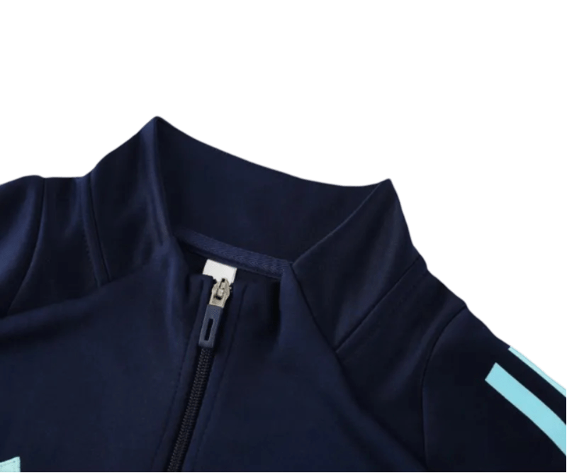 2024/2025 Highburry Navy Full Zipper Jacket + Long Pants