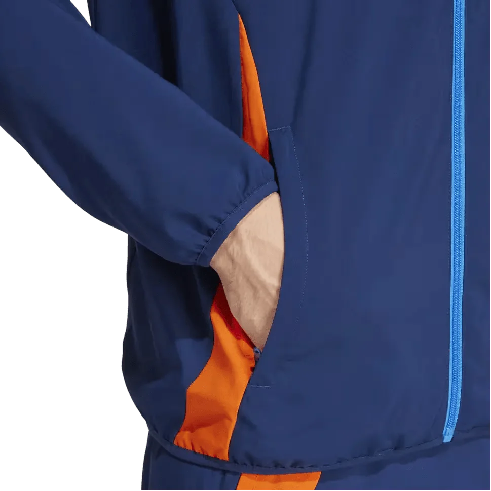 2024/2025 Juventus Blue Full Zipper Jacket + Long Pants