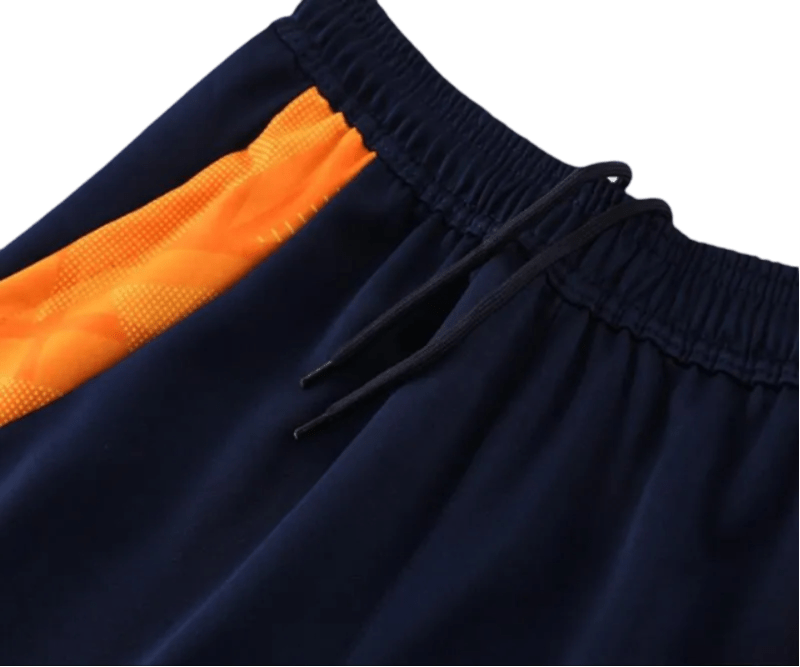 2024/2025 Juventus Orange Full Zipper Jacket + Long Pants