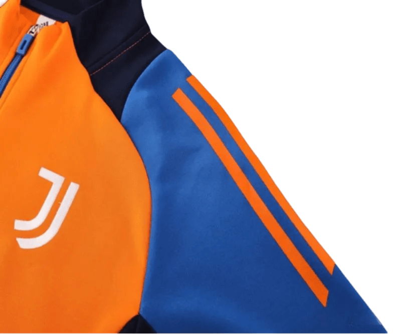 2024/2025 Juventus Orange Full Zipper Jacket + Long Pants