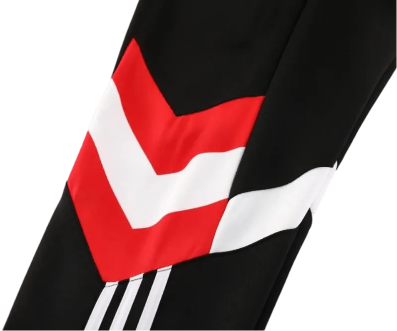 2024/2025 Newton Heath Black Full Zipper Jacket + Long Pants