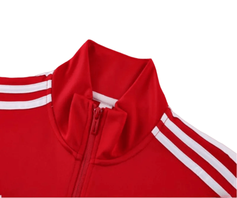 2024/2025 Newton Heath Red Full Zipper Jacket + Long Pants