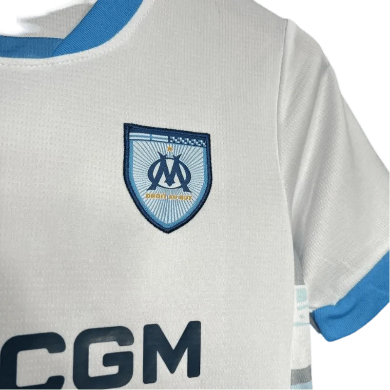 2024/2025 Olympique de Marseille Home kids jersey