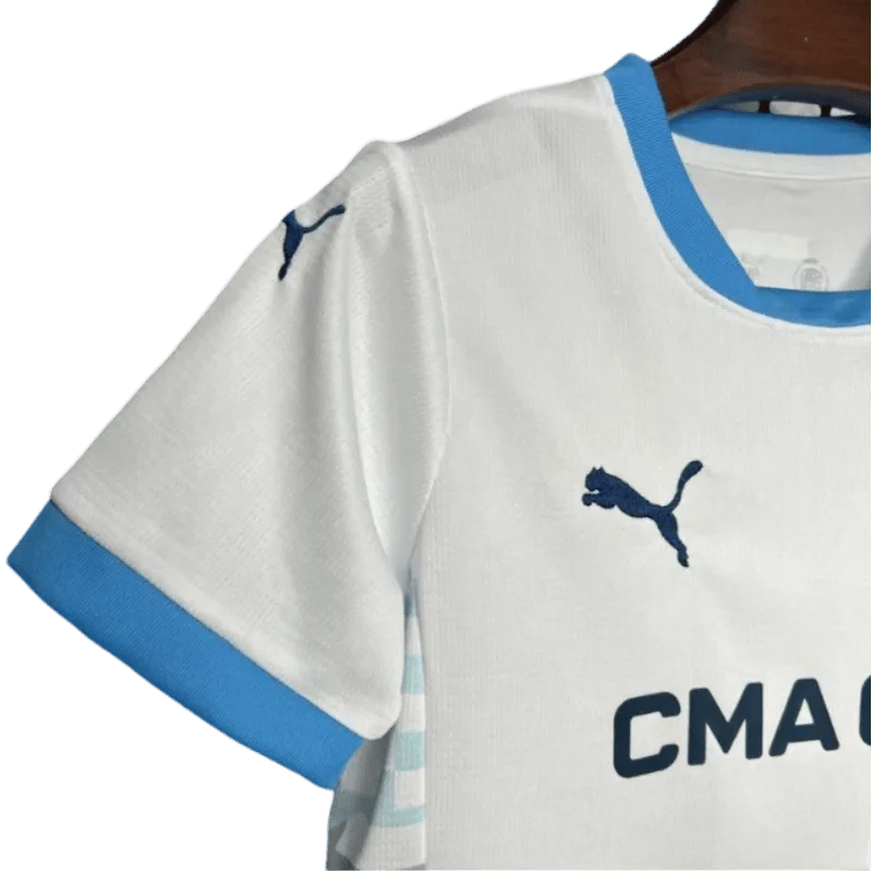 2024/2025 Olympique de Marseille Home kids jersey