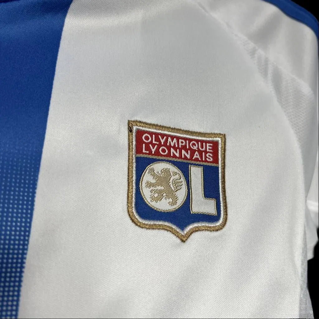 2024/2025 Olympique Lyon Youth Jersey – Home Kids Jersey