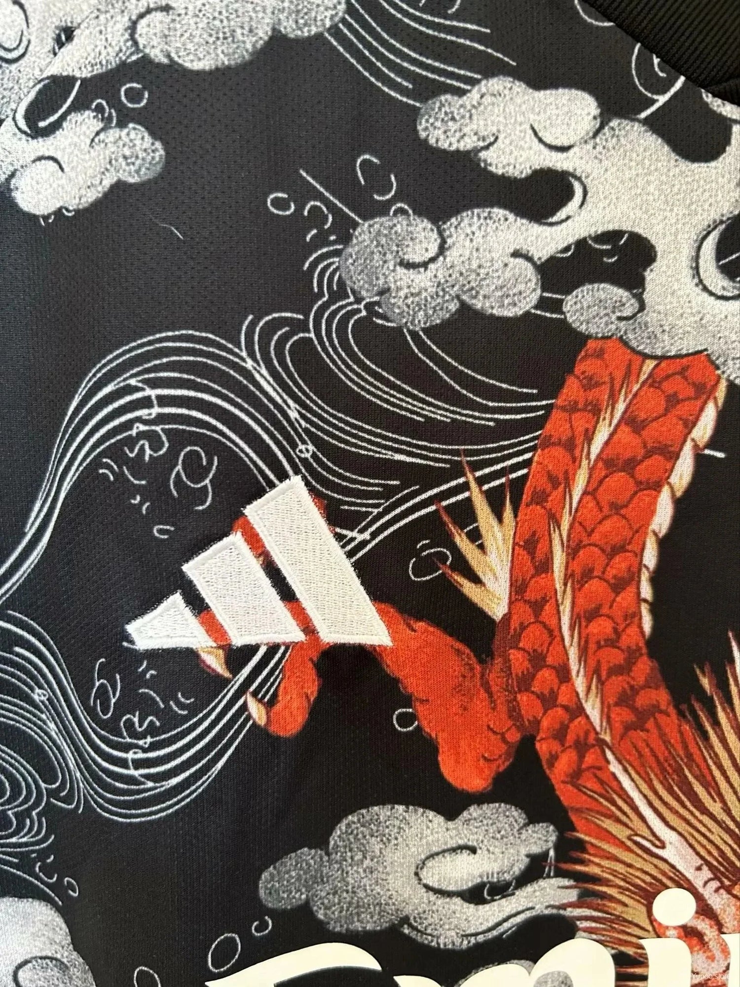 Los Blancos Dragon Jersey Black Traditional All-Over