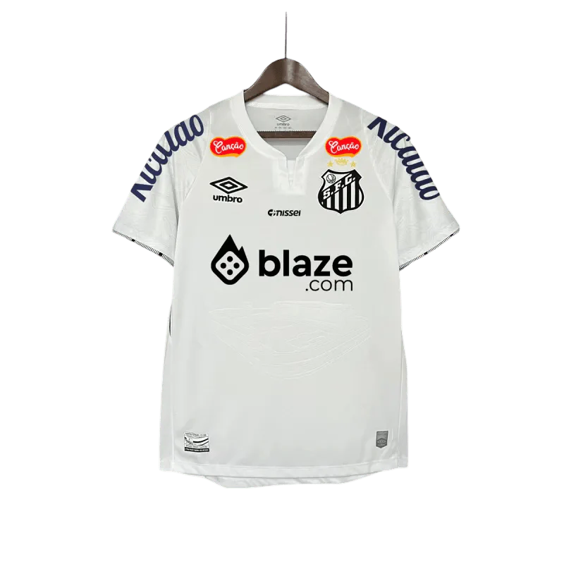 2024/2025 Neymar Santos Jersey Home Kit - Fan Version
