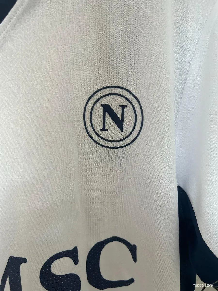 Napoli Away Jersey 2024/25 White Fan Version