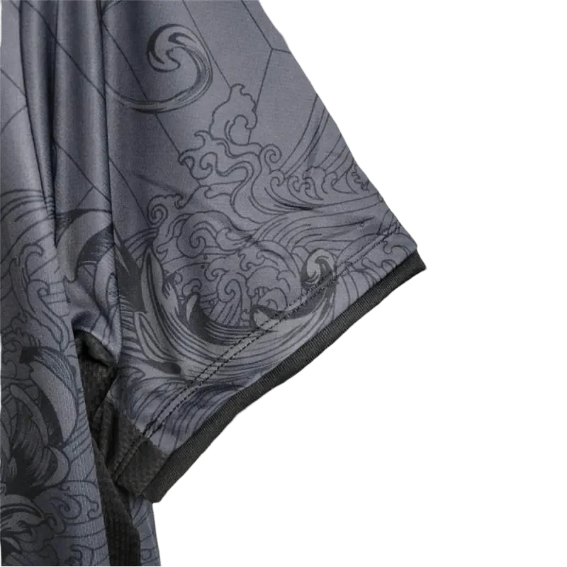 Napoli Third Jersey 2024/25 Black Fan Version Samurai