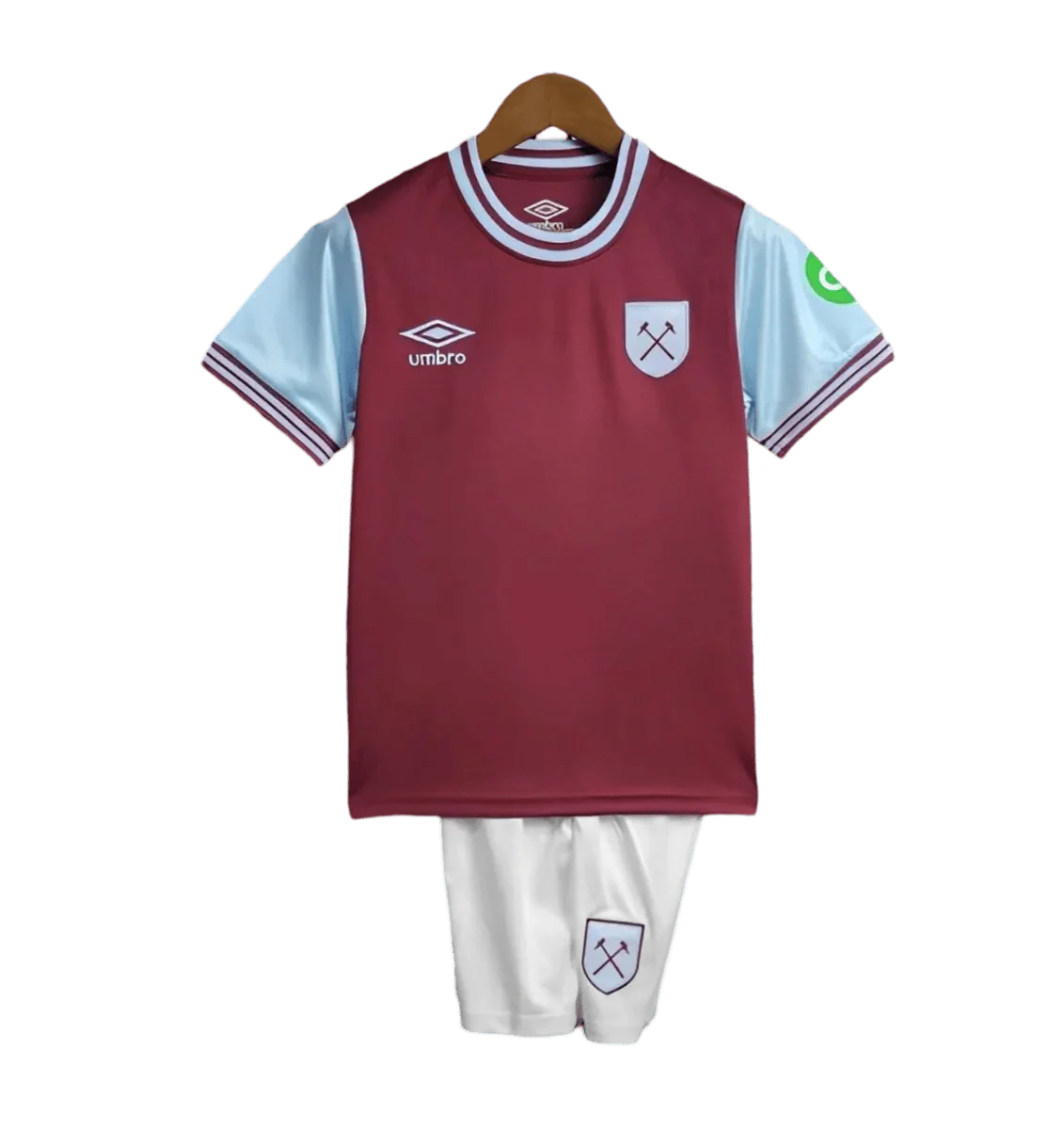 2024/2025 West Ham Youth Jersey – Home Kids Kit