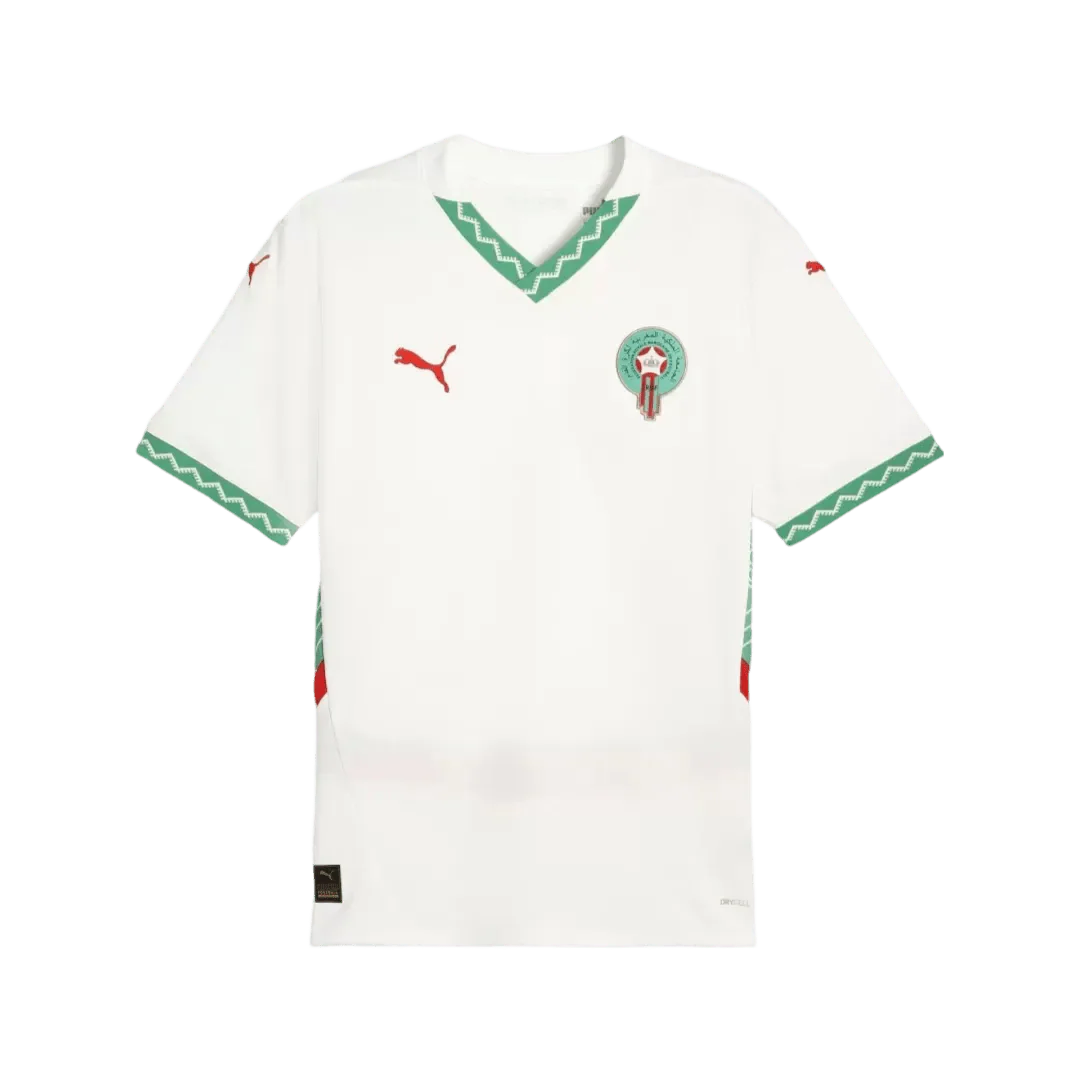 2025 AFCON Morocco Soccer Jersey Away - Fan Version