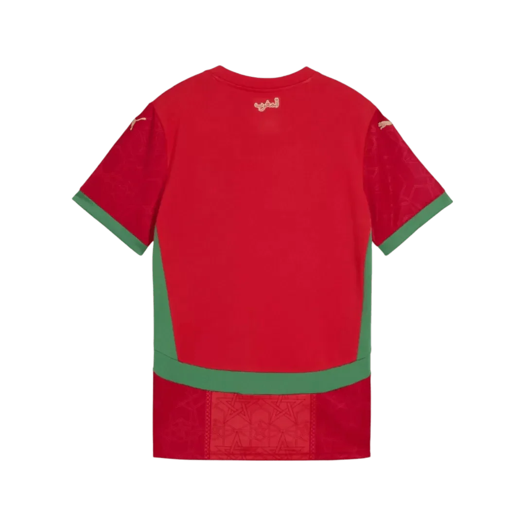 2025 Morocco Soccer Jersey Home - AFCON - Fan Version