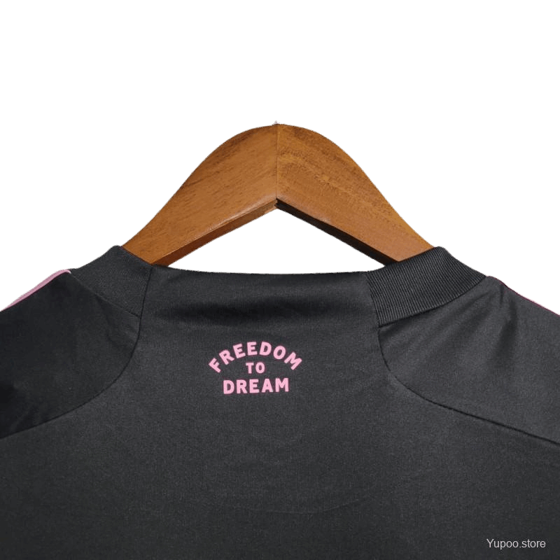 23-24 Inter Miami Away Black kit - Fan Version