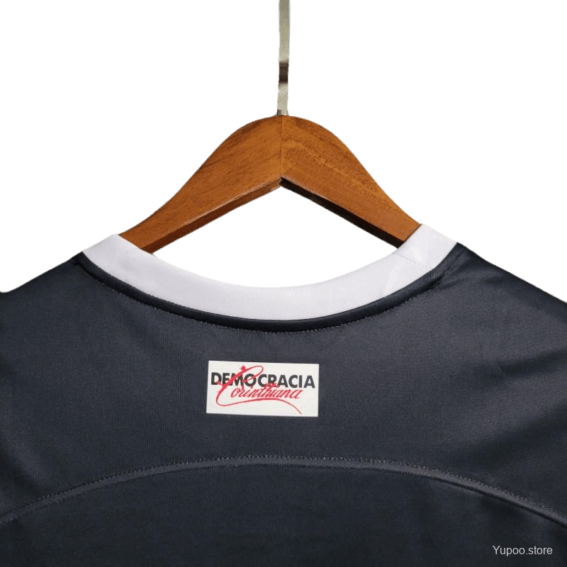 Corinthians Jersey Away 23/24 Kit Fan Version Black