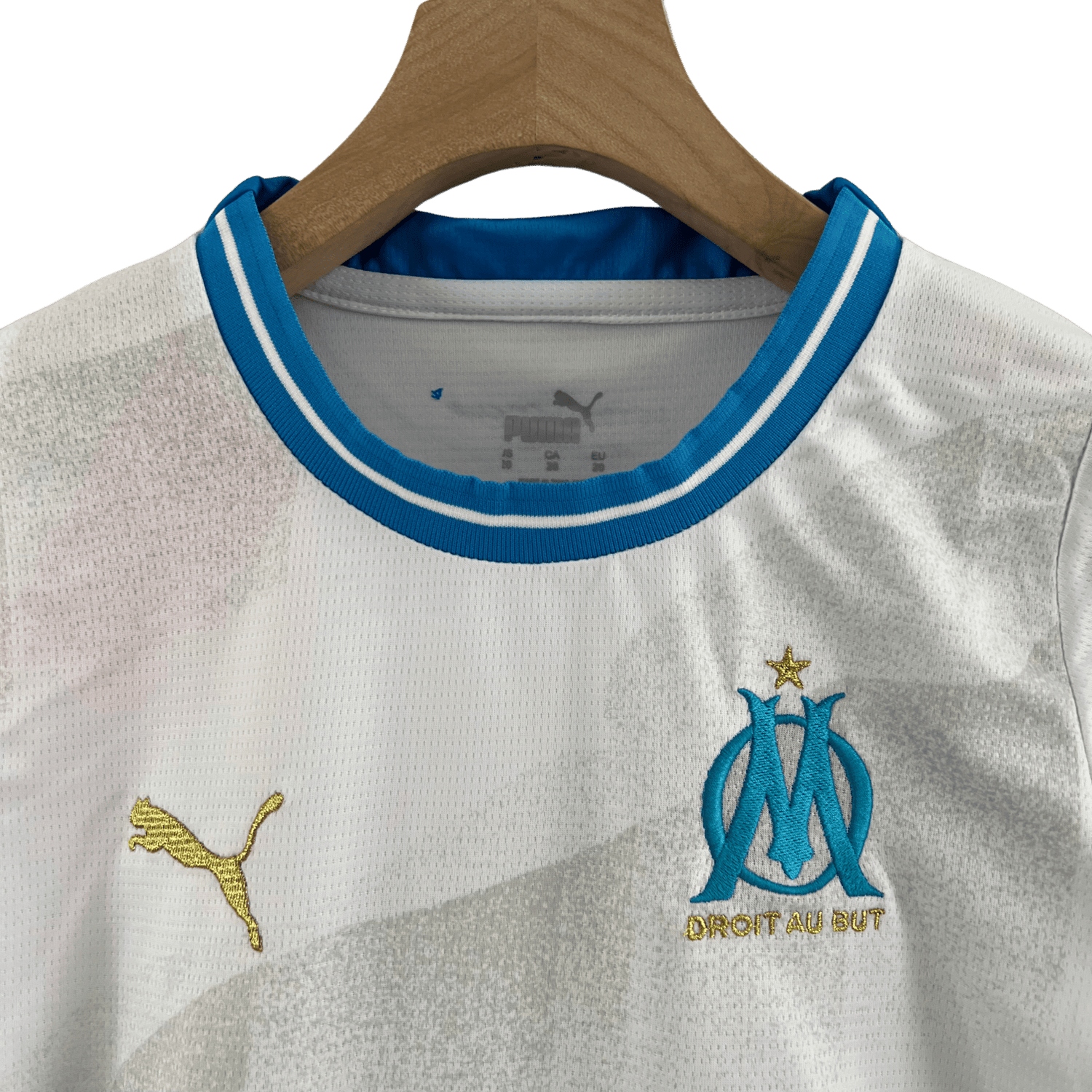 23/24 Olympique Marseille Home Kids Jersey