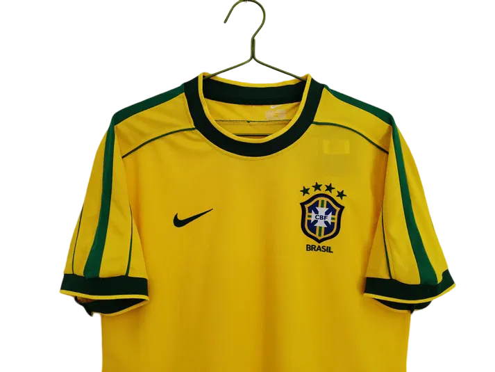 Brazil 1998 jersey - Retro Jersey Home Fan Version