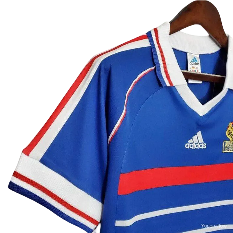 France 1998 jersey - Retro Jersey Home Fan Version