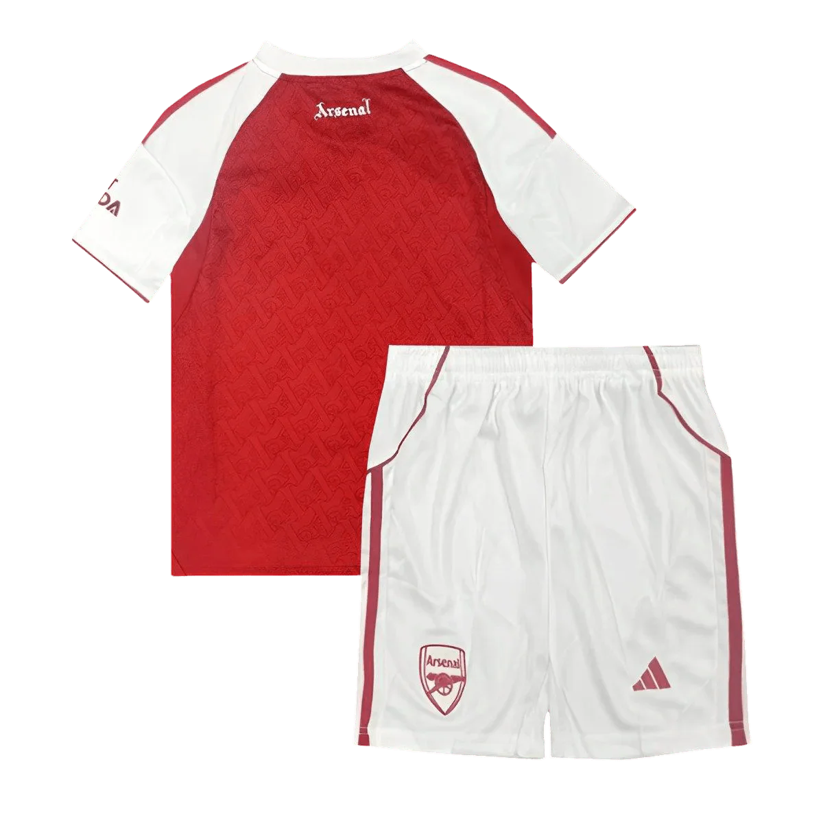 Arsenal Kids Kit - 2025/2026 Home jersey