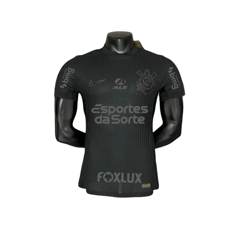 Corinthians Jersey Away 2024/25 Stadium All Black