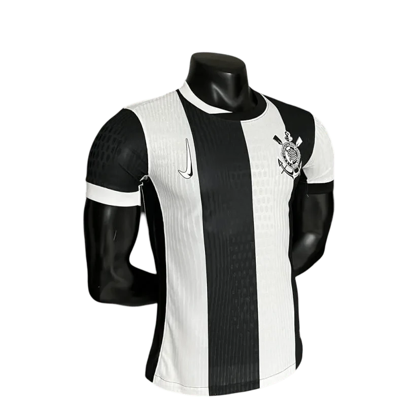 Corinthians Jersey Third 2024/25 Stadium Black White