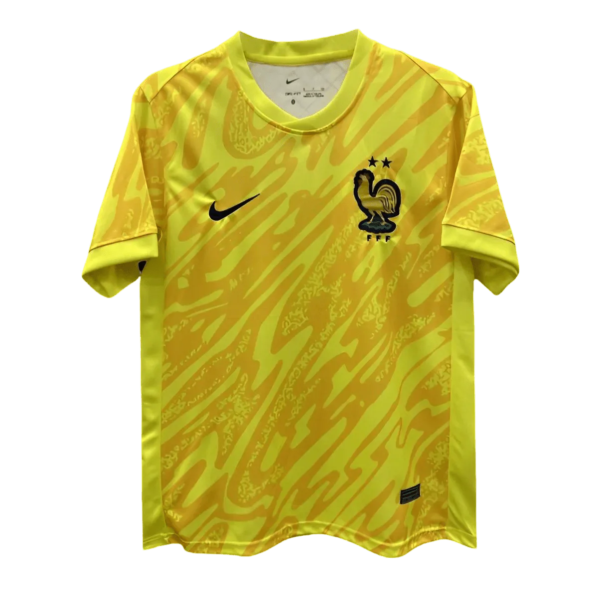France National Team jersey - 2024 Yellow Goalkeeper Fan Version