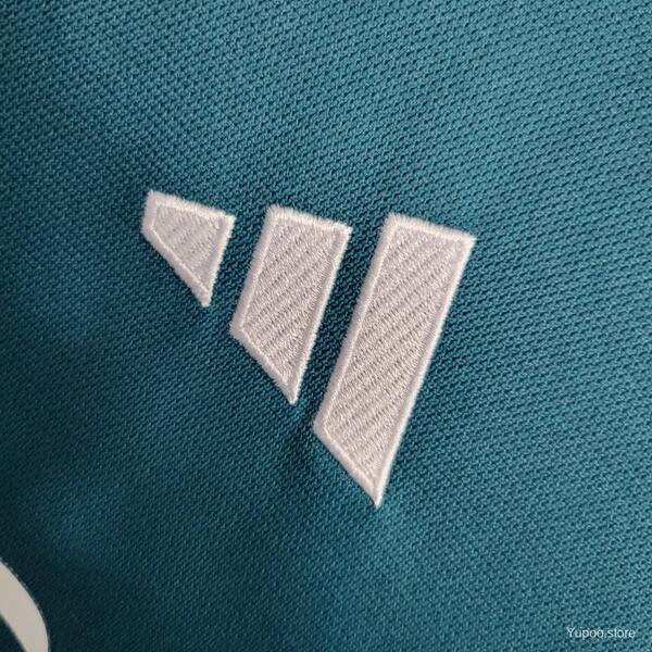 Arsenal Third Kit 23/24 Fan Version Blue Teal Design