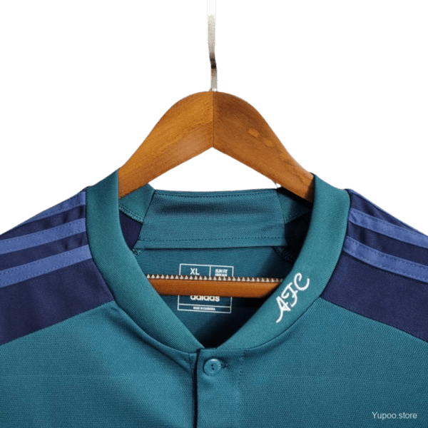 Arsenal Third Kit 23/24 Fan Version Blue Teal Design
