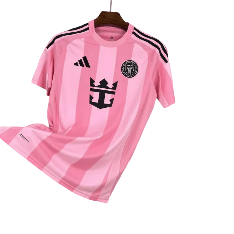 Inter Miami Home Jersey 2025 Euforia Pink Stripes