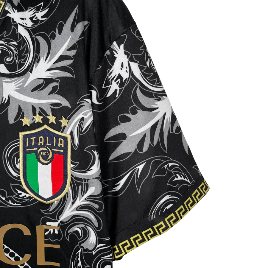 Italy Versace Jersey Black - Special Kit | GoatKits Store