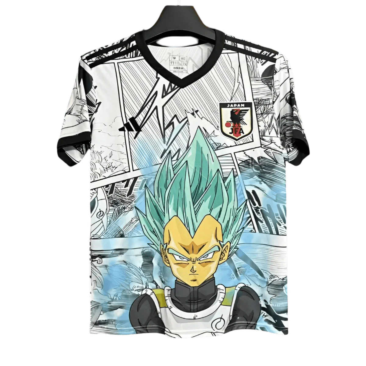 Japan Dragon Ball Jersey Blue Vegeta Fan Version - Japan Anime Jersey