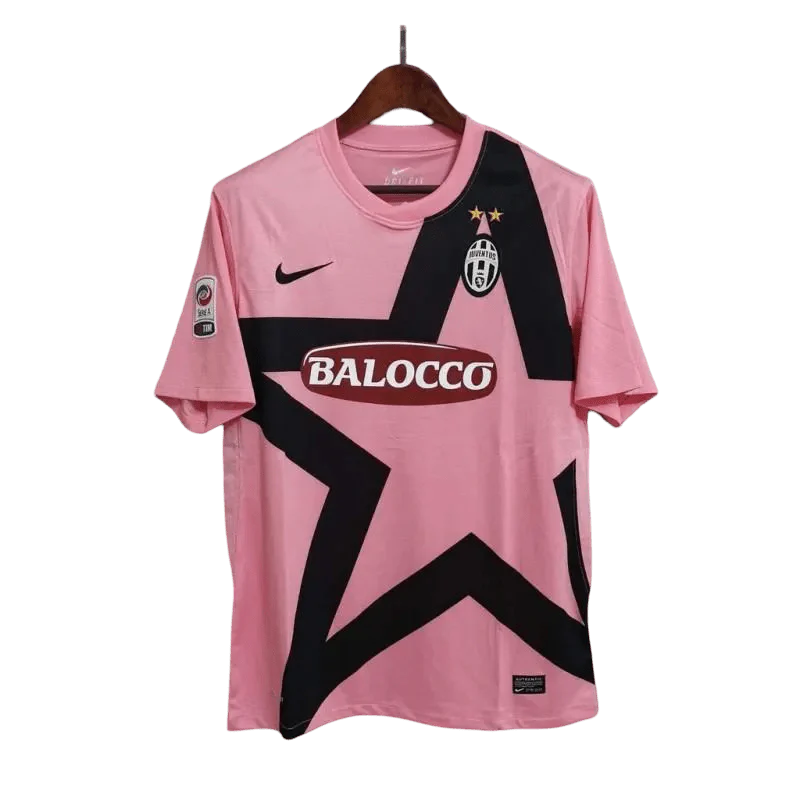 Juventus Pink Jersey 2011/2012 - Retro Jersey Away Fan Version