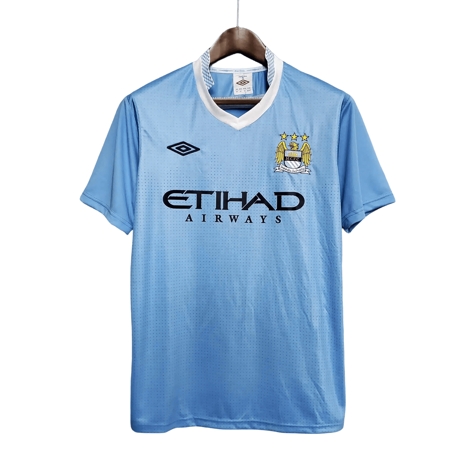 Man City 2011/2012 Kit - Retro Jersey Home Fan Version