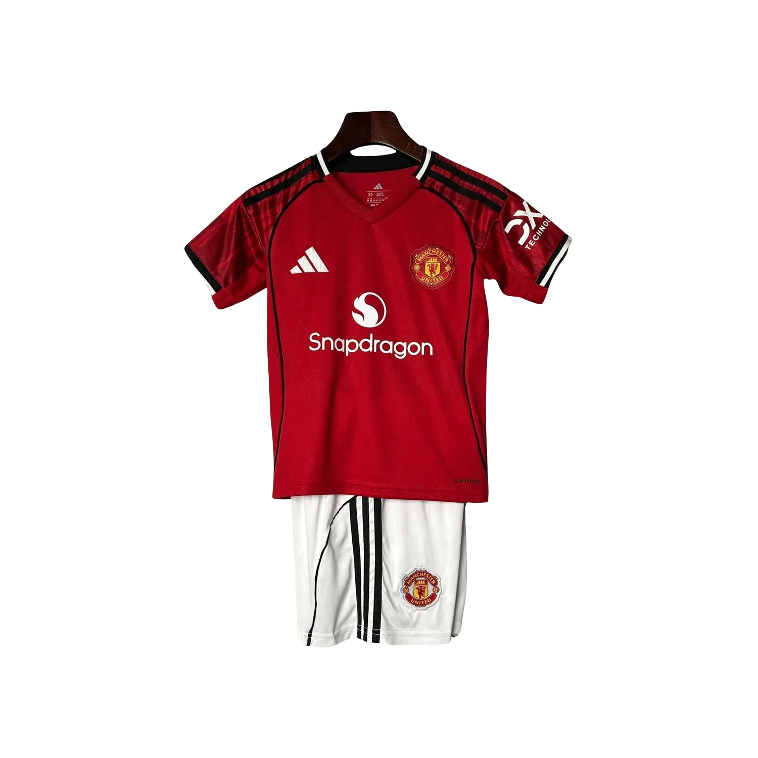 Man U Kids Kit - 2025/2026 Home jersey